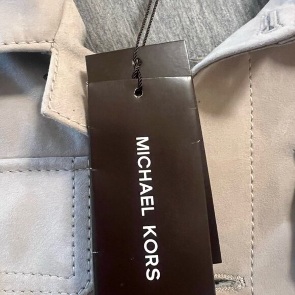Michael Kor’s Lambs Suede Leather Cotton lined long Sleeve 💗💗💗💗💗💗 - Picture 9 of 11